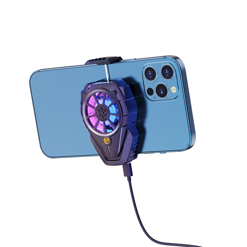 Cool Mobile Phone Live Radiator for 4765inches Gaming Smartphone Back Clamp Cooler Cooling Fan Holder7657782