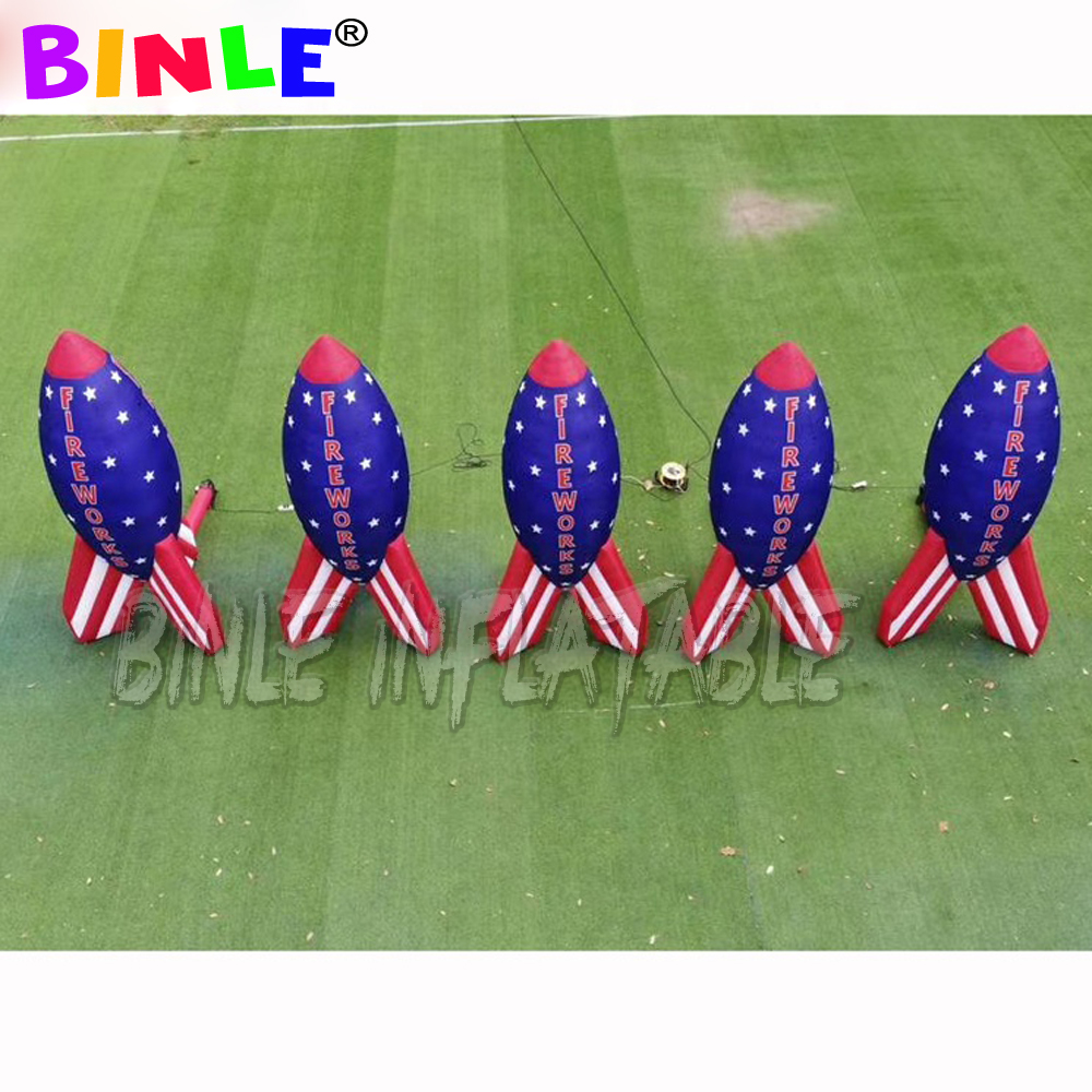 Custom giant inflatable fireworks model,rocket balloon for outdoor advertising events