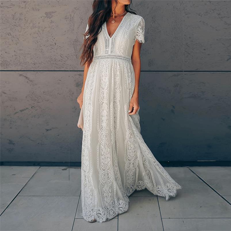 embroidery lace long womens dresses deep v neck casual party maxi short sleeve white crochet vintage vestido, Black;gray
embroidery lace long womens dresses deep v neck casual party maxi short sleeve white crochet vintage vestido, Black;gray