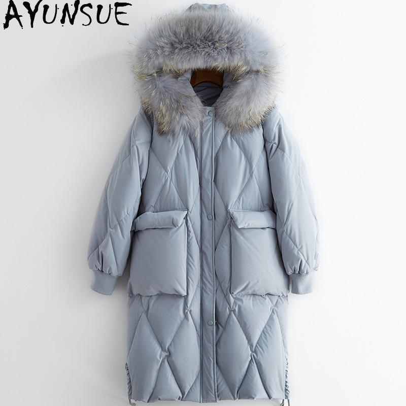 Women' Down Jacket Fashion Raccoon Fur Collar Long Thicken Women Coats Famale Jaket High Quality Mujer Parkas Zjt205, Black
Women' Down Jacket Fashion Raccoon Fur Collar Long Thicken Women Coats Famale Jaket High Quality Mujer Parkas Zjt205, Black