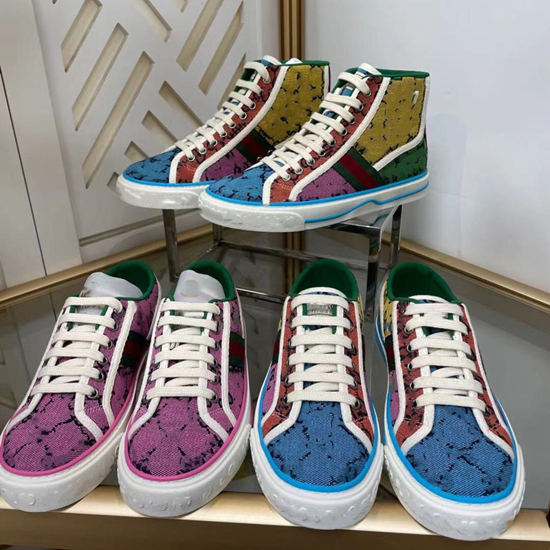 Luxurys Designers Tennis 1977 sneaker canvas Shoe Beige Blue washed jacquard denim Ace Rubber sole Embroidered Vintage casual Sneakers, 23
Luxurys Designers Tennis 1977 sneaker canvas Shoe Beige Blue washed jacquard denim Ace Rubber sole Embroidered Vintage casual Sneakers, 23