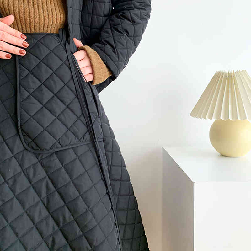 Casual Patchwork Pliad Skirt For Women High Waist Pocket Black Cotton Skirts Female Winter Fashion 210521