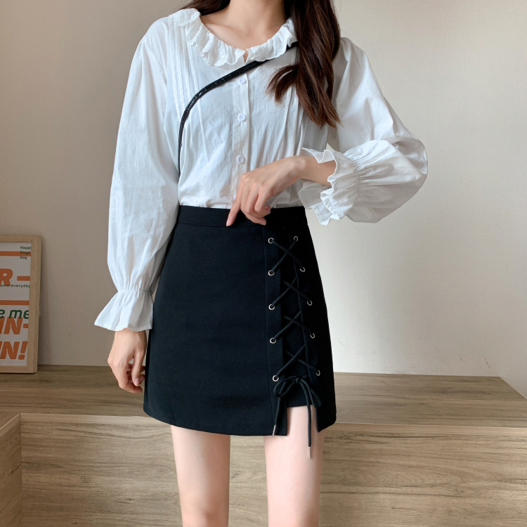 A Line S-Xl Plus Size Summer Short Skirts Korean Skirt Women High Waist School Girl Solid Vintage Mini Skrits Pleated 210423