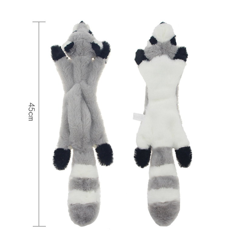free shipping A variety of duokPet supplies dog silation animal skin chew toy 45cm sounding plush toys