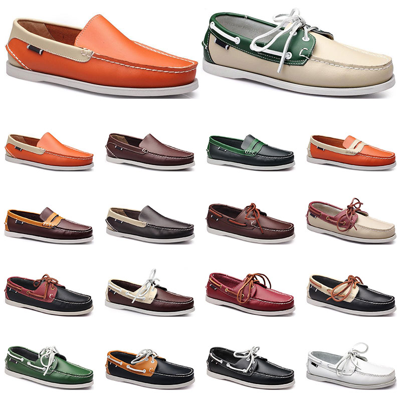 Womens sneakers Sailing shoe mens casual leather shoes black white red green orange brown outdoor trainers size 38-45 thirteen
Womens sneakers Sailing shoe mens casual leather shoes black white red green orange brown outdoor trainers size 38-45 thirteen