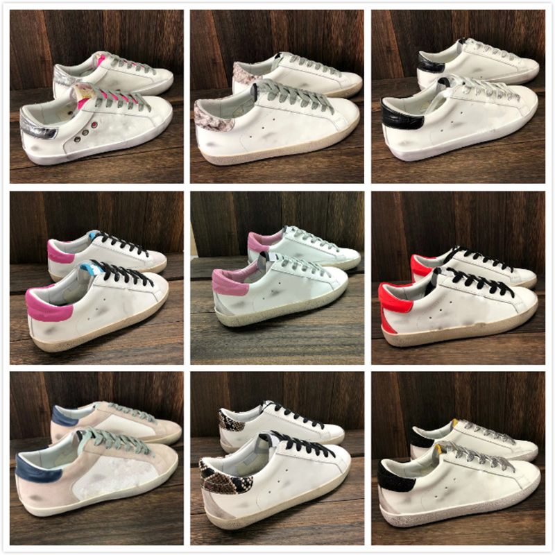 Designer Italy Brand Golden Super star Sneakers Women Casual Shoes Superstar Sequin Classic White Do-old Dirty fashion Men Tennis, Star20 white star
Designer Italy Brand Golden Super star Sneakers Women Casual Shoes Superstar Sequin Classic White Do-old Dirty fashion Men Tennis, Star20 white star