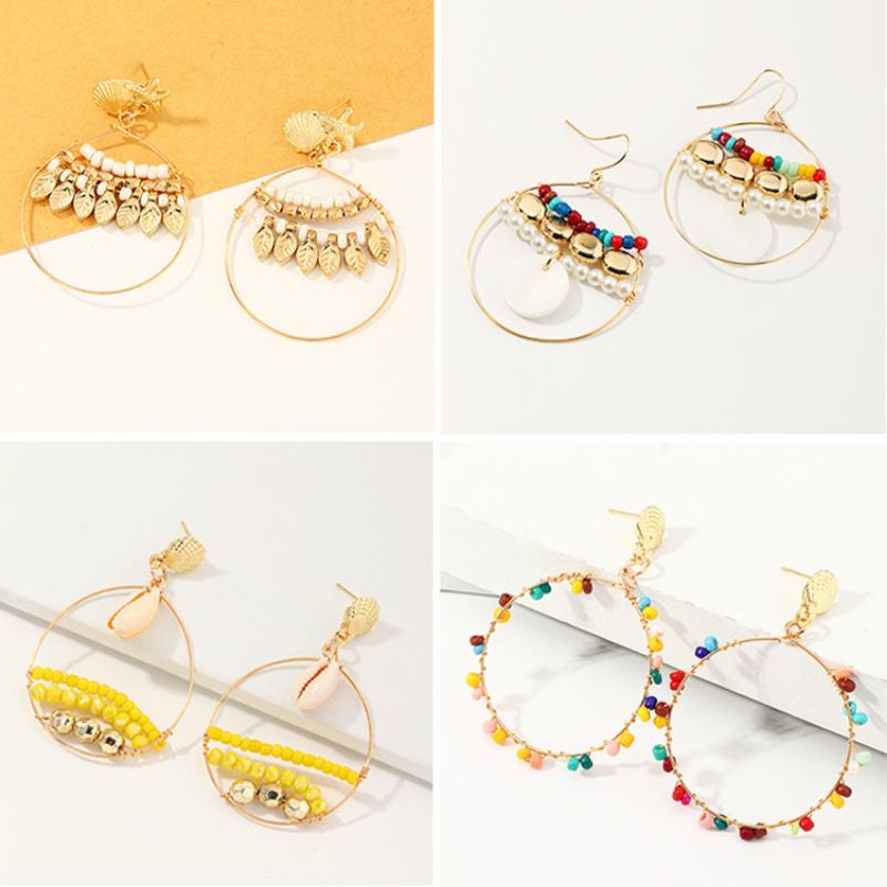 Dangle & Chandelier Japanese And Korean Ocean Wind Shell Starfish Earrings Ring Wear Rice Beads Pearl Women Fashion
Dangle & Chandelier Japanese And Korean Ocean Wind Shell Starfish Earrings Ring Wear Rice Beads Pearl Women Fashion