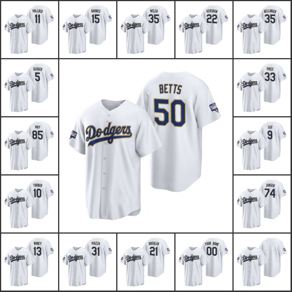 Los AngelesDodgers Men Women Youth #7 Julio Urias 35 Cody Bellinger 50 Mookie Betts 22 Clayton Kershaw Custom White Gold Gold Program&, Black
Los AngelesDodgers Men Women Youth #7 Julio Urias 35 Cody Bellinger 50 Mookie Betts 22 Clayton Kershaw Custom White Gold Gold Program&, Black
