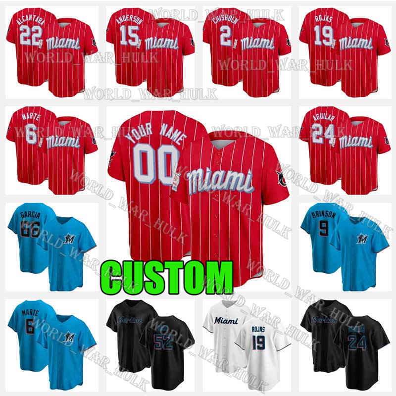 Marlins 2021 City Connect 19 Miguel Rojas Miami Jersey 2 Jazz Chisholm Jr. 15 Brian Anderson 14 Adam Duvall 22 Sandy Alcantara 36 Dylan Flor, Blue;black
Marlins 2021 City Connect 19 Miguel Rojas Miami Jersey 2 Jazz Chisholm Jr. 15 Brian Anderson 14 Adam Duvall 22 Sandy Alcantara 36 Dylan Flor, Blue;black