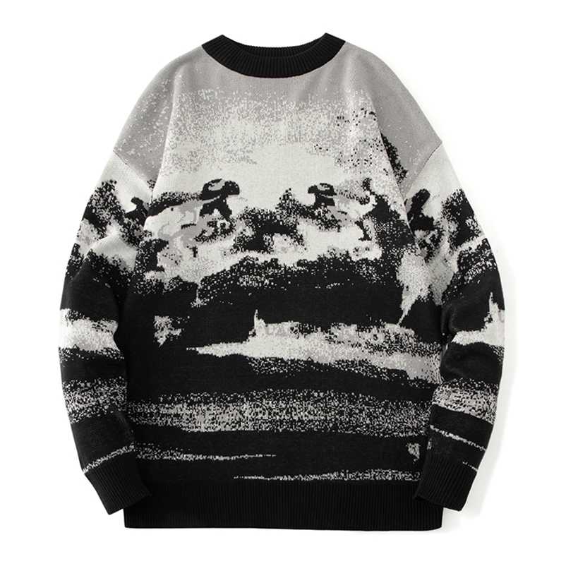 Autumn Winter Casual Sweater Men Loose Harajuku Style Round Neck Long Sleeve Mens Fashion Pullovers Trendy Sweaters 211018, Bl2127 black
Autumn Winter Casual Sweater Men Loose Harajuku Style Round Neck Long Sleeve Mens Fashion Pullovers Trendy Sweaters 211018, Bl2127 black