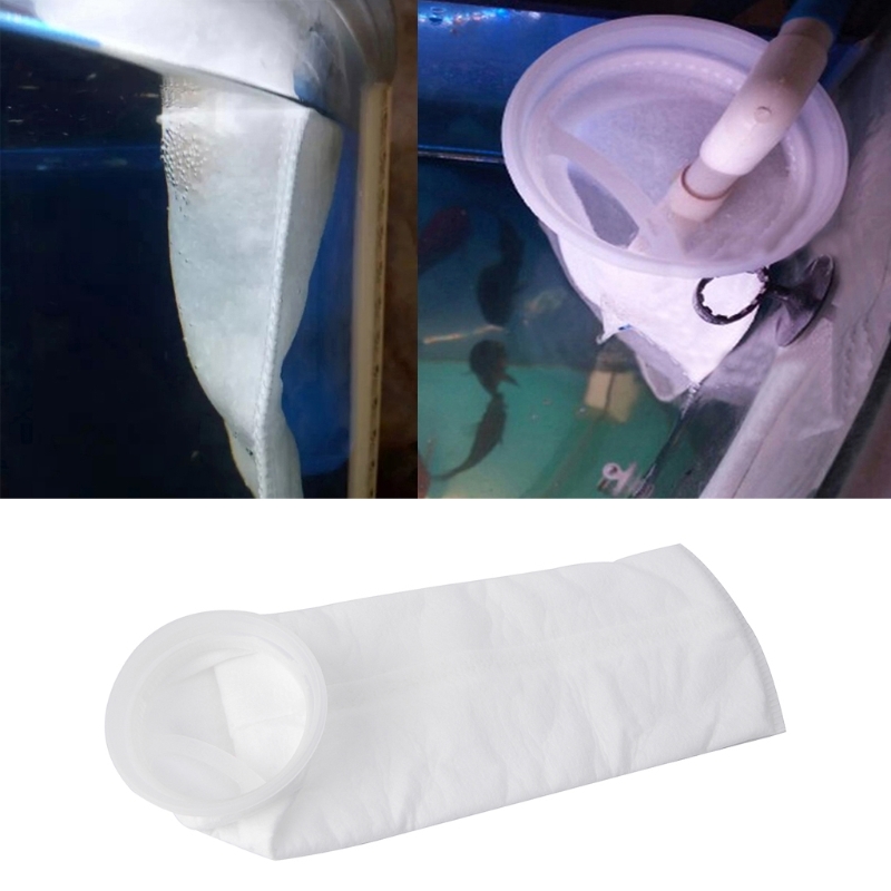 Aquarium Filter Sump Vilt Sok Mesh Net Zak Micron Replacement White