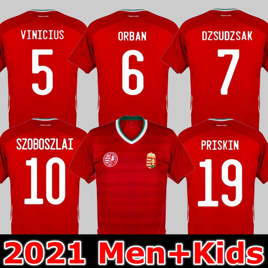 2021 Hungary Soccer Jersey SZALAI Uniform Mens PRISKIN DZSUDZSAK SZOBOSZLAI GAZDAG FERENCZI BESE BOTKA Home Men + kids Football Shirt, 20 21 home jersey
2021 Hungary Soccer Jersey SZALAI Uniform Mens PRISKIN DZSUDZSAK SZOBOSZLAI GAZDAG FERENCZI BESE BOTKA Home Men + kids Football Shirt, 20 21 home jersey