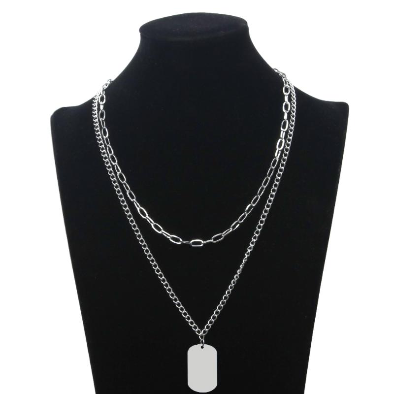 Pendant Necklaces Punk Stainless Steel Chain Around The Neck Choker Aesthetic Necklace For Women Egirl Goth Grunge Bijouterie Jewelry Gift
Pendant Necklaces Punk Stainless Steel Chain Around The Neck Choker Aesthetic Necklace For Women Egirl Goth Grunge Bijouterie Jewelry Gift