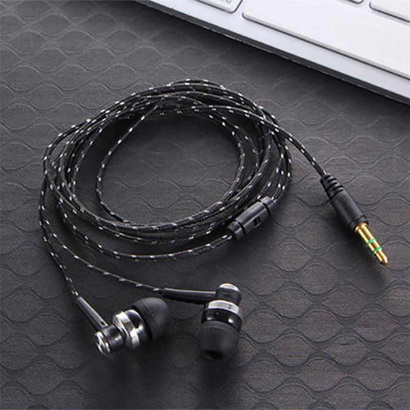 Headphones & Earphones 1Pcs High Quality Wired Earphone Stereo In-Ear 3.5mm Nylon Weave Cable Headset With Mic For Laptop Smartphone Gifts
Headphones & Earphones 1Pcs High Quality Wired Earphone Stereo In-Ear 3.5mm Nylon Weave Cable Headset With Mic For Laptop Smartphone Gifts