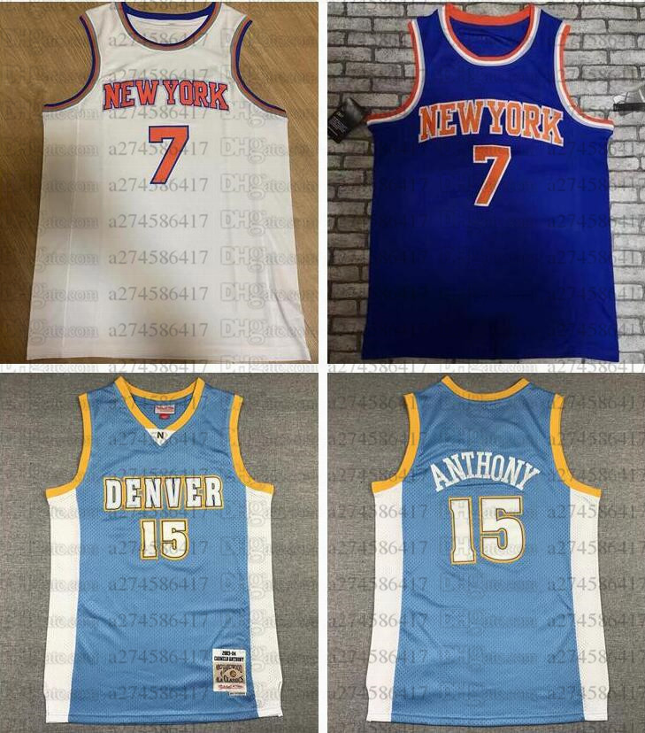 Men Basketball Jersey S-6XL Embroidered or press Carmelo Anthony 7 Derrick Rose 4 White and blue City Jerseys
Men Basketball Jersey S-6XL Embroidered or press Carmelo Anthony 7 Derrick Rose 4 White and blue City Jerseys