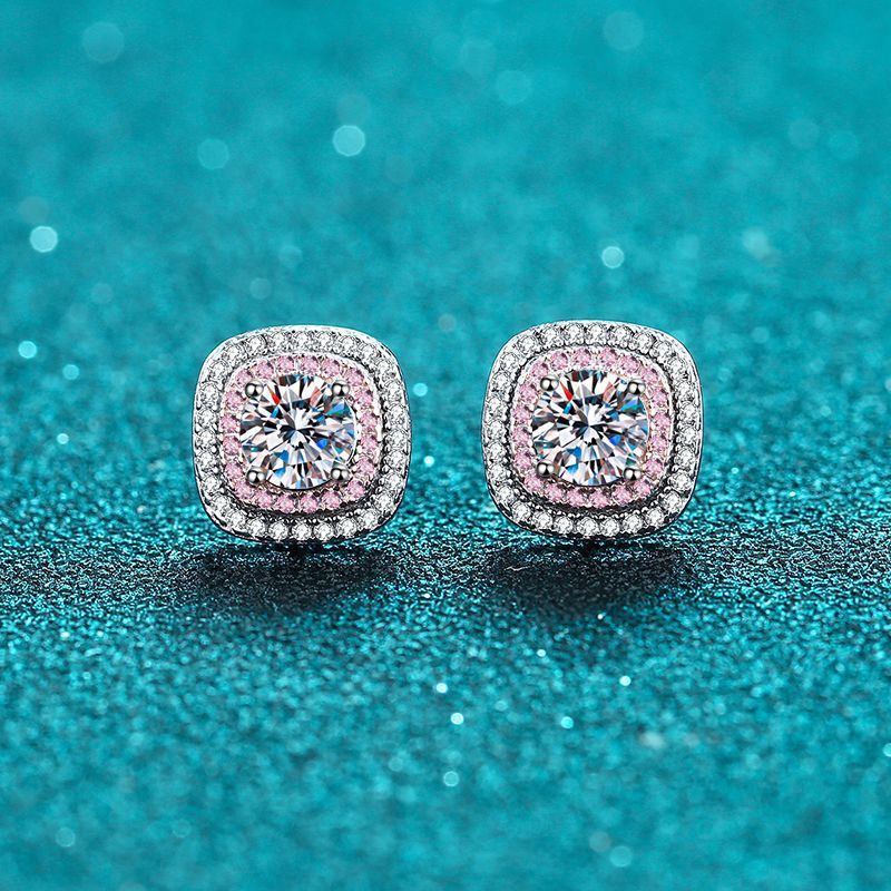 925 Sterling Silver Moissanite Square Earrings Passed Diamond Test Perfect Cut Women Engagement Luxury Jewelry Gift
925 Sterling Silver Moissanite Square Earrings Passed Diamond Test Perfect Cut Women Engagement Luxury Jewelry Gift