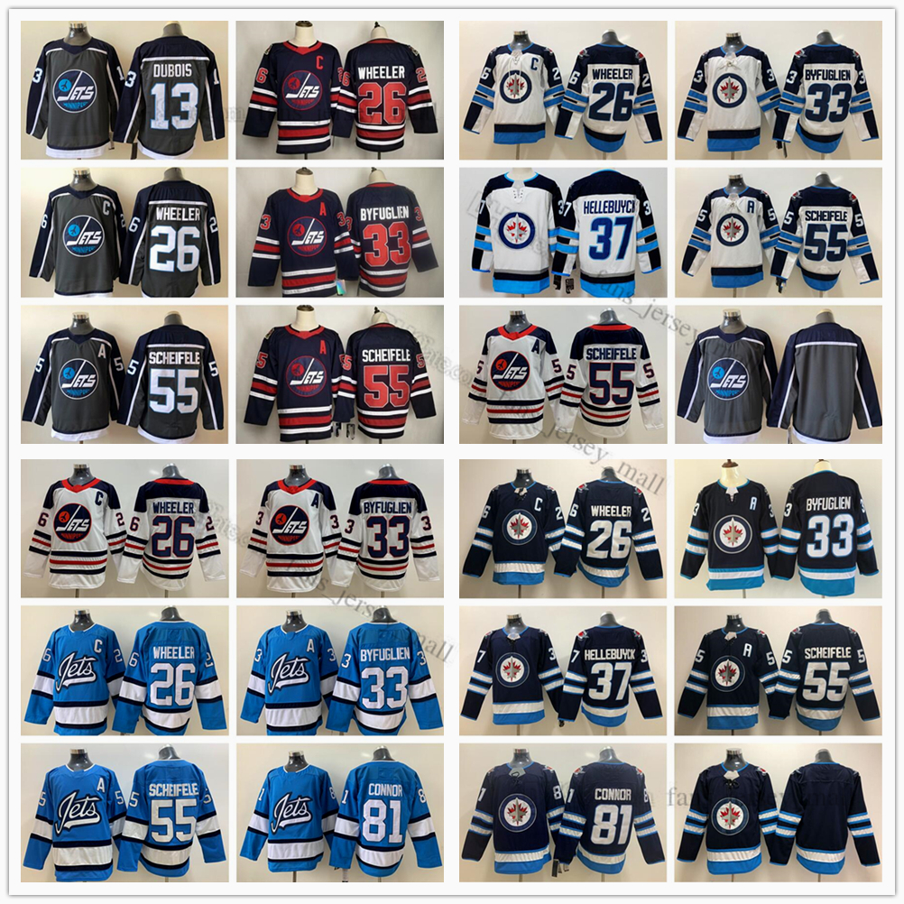 Winnipeg Jets Ice Hockey Jerseys 81 Kyle Connor 26 Blake Wheeler 33 Dustin Byfuglien 55 Mark Scheifele 37 Connor Hellebuyck 13 Pierre-Luc Du, Black;red
Winnipeg Jets Ice Hockey Jerseys 81 Kyle Connor 26 Blake Wheeler 33 Dustin Byfuglien 55 Mark Scheifele 37 Connor Hellebuyck 13 Pierre-Luc Du, Black;red