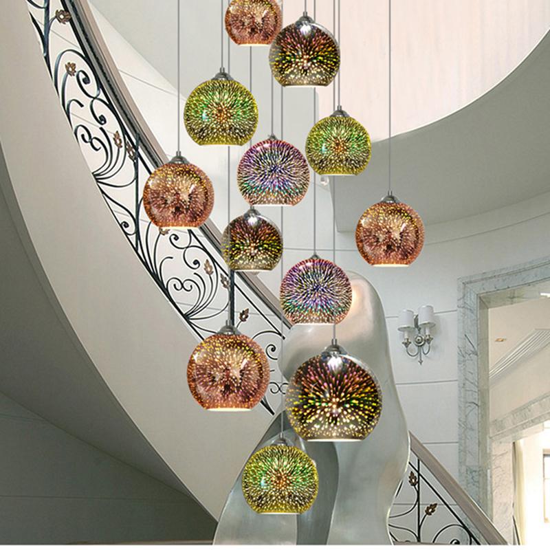 Pendant Lamps Nordic LED Ring Crystal Hanging Lamp Brilliant Fireworks Lights Indoor Lighting For Living Room
Pendant Lamps Nordic LED Ring Crystal Hanging Lamp Brilliant Fireworks Lights Indoor Lighting For Living Room