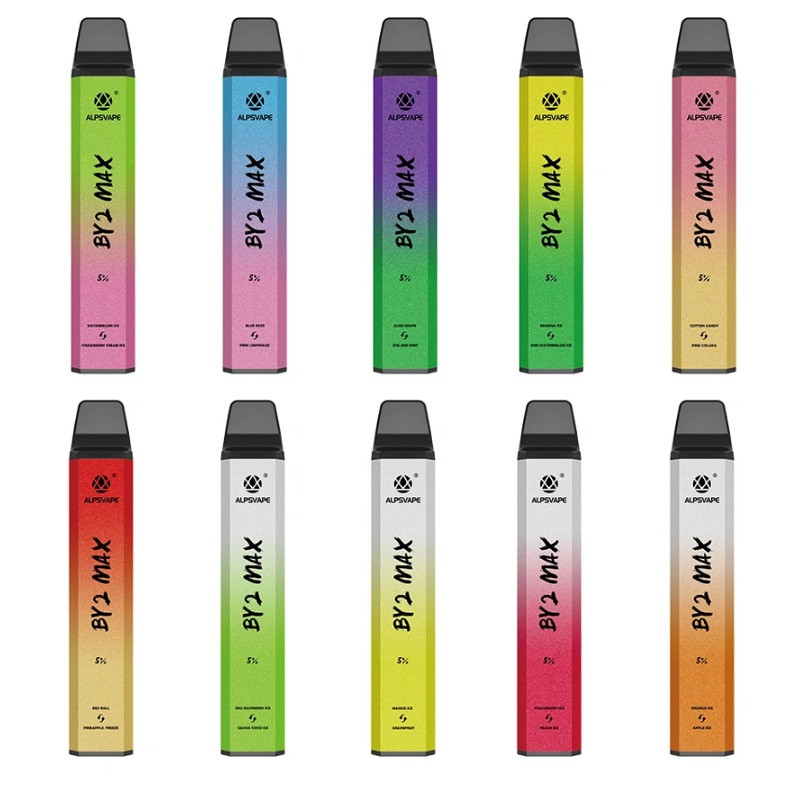 Authentic ALPSVAPE BY2 MAX 5000 Puffs Disposable E Cigarettes Pod Device Bottom Switch 900mAh Battery Prefilled 12ml Cartridges Vape Pen Vs
Authentic ALPSVAPE BY2 MAX 5000 Puffs Disposable E Cigarettes Pod Device Bottom Switch 900mAh Battery Prefilled 12ml Cartridges Vape Pen Vs