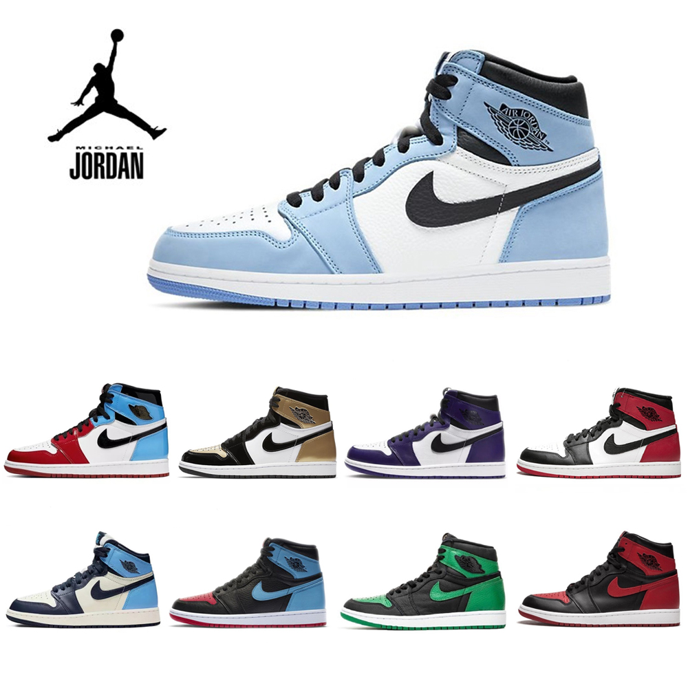 New 1 High OG Basketball Shoes 1s Mid Chicago Royal Toe Black Metallic Gold Pine Green UNC Patent Men Women Sneakers Trainers, Shoelace
New 1 High OG Basketball Shoes 1s Mid Chicago Royal Toe Black Metallic Gold Pine Green UNC Patent Men Women Sneakers Trainers, Shoelace