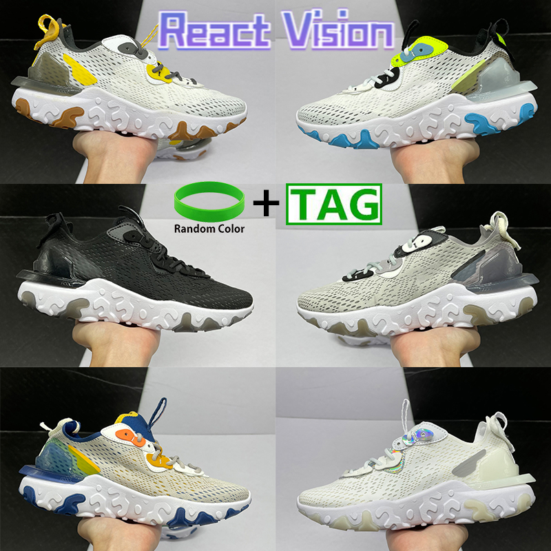 Fashion React Vision Running Shoes Men Women Sneakers Honeycomb Vast Grey Phantom Triple Black White GS Worldwide Mens Trainers EUR 36-45, Bubble wrap packaging
Fashion React Vision Running Shoes Men Women Sneakers Honeycomb Vast Grey Phantom Triple Black White GS Worldwide Mens Trainers EUR 36-45, Bubble wrap packaging