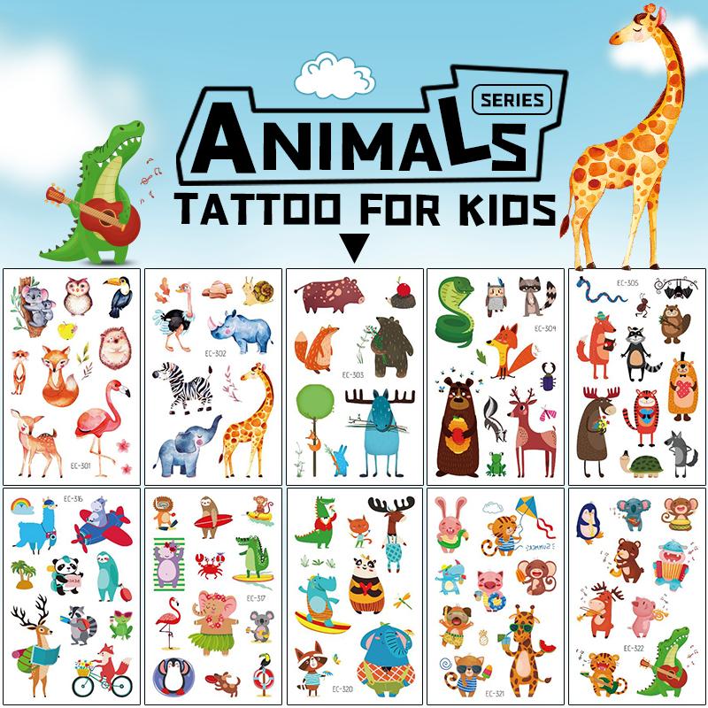 Temporary Tattoos 12pcs/pack Kids Tattoo Sticker Cartoon Animals For Children Finger Hand Waterproof Small Size Sets
Temporary Tattoos 12pcs/pack Kids Tattoo Sticker Cartoon Animals For Children Finger Hand Waterproof Small Size Sets