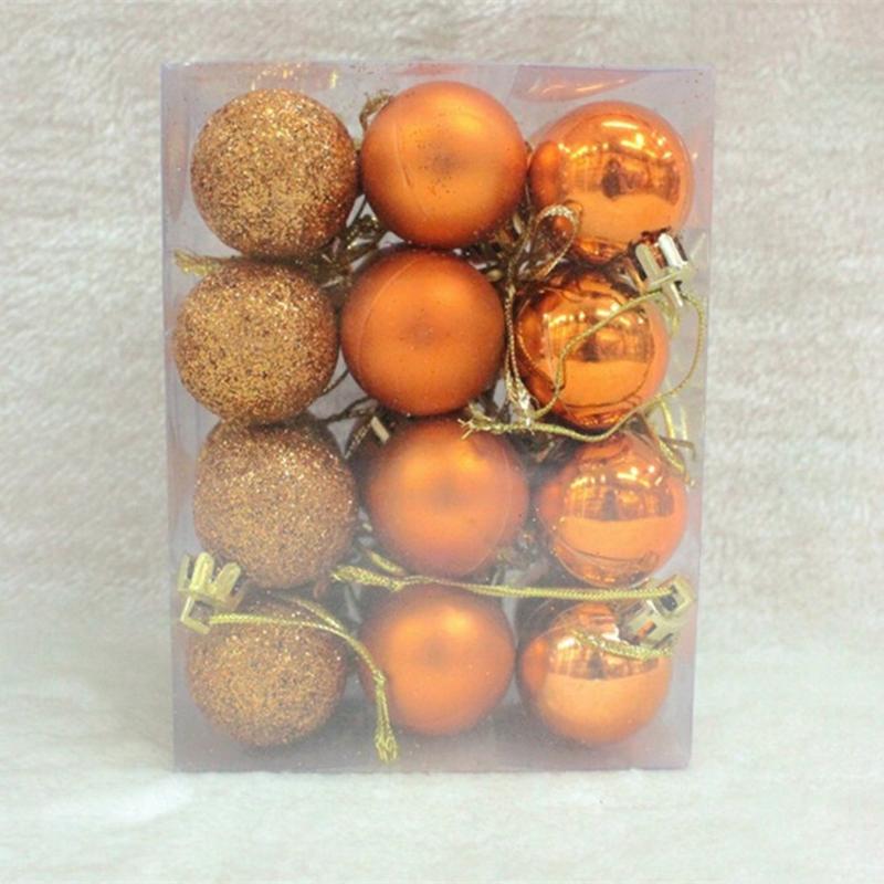 Christmas Decorations 24Pcs Glitter Plastic Balls Ornament 3cm Hang Pendant Ball Year Xmas Tree Decor Home Party Decoration
Christmas Decorations 24Pcs Glitter Plastic Balls Ornament 3cm Hang Pendant Ball Year Xmas Tree Decor Home Party Decoration