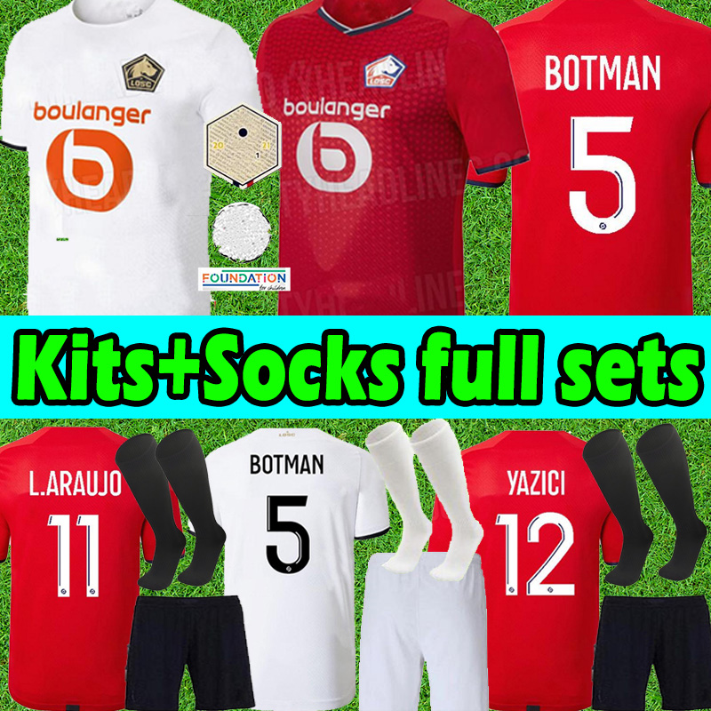LOSC Lille 2021 2022 soccer jerseys BURAK DAVID FONTE BAMBA YAZICI 21 22 Lille Olympique JIKONE 10 maillot Men Kids Kits+socks full sets football shirt, 20 21 away kits
LOSC Lille 2021 2022 soccer jerseys BURAK DAVID FONTE BAMBA YAZICI 21 22 Lille Olympique JIKONE 10 maillot Men Kids Kits+socks full sets football shirt, 20 21 away kits