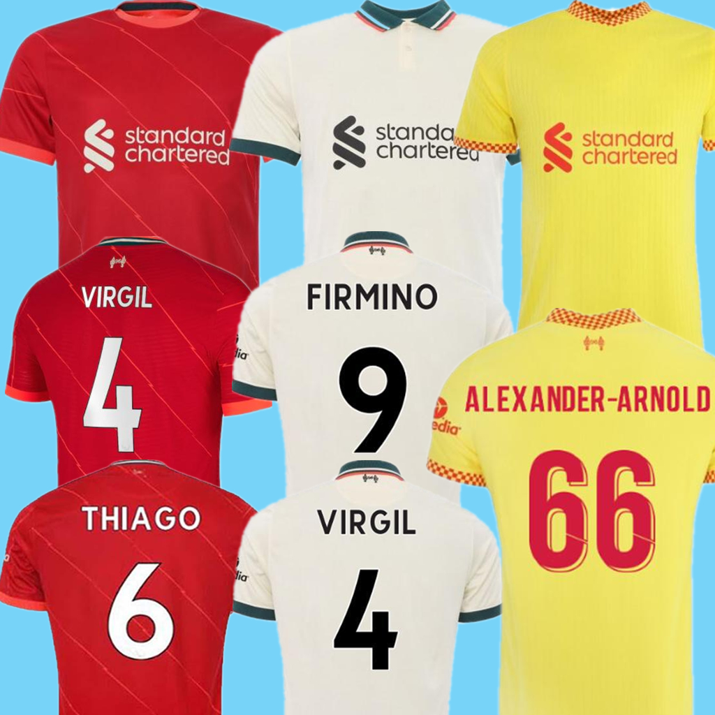 21 22 Soccer Jerseys SALAH FIRMINO THIAGO KONATE Football Shirt 2021 2022 VIRGIL Diogo Jota MANE KEITA JONES Thailand quality Men, Home + patch
21 22 Soccer Jerseys SALAH FIRMINO THIAGO KONATE Football Shirt 2021 2022 VIRGIL Diogo Jota MANE KEITA JONES Thailand quality Men, Home + patch