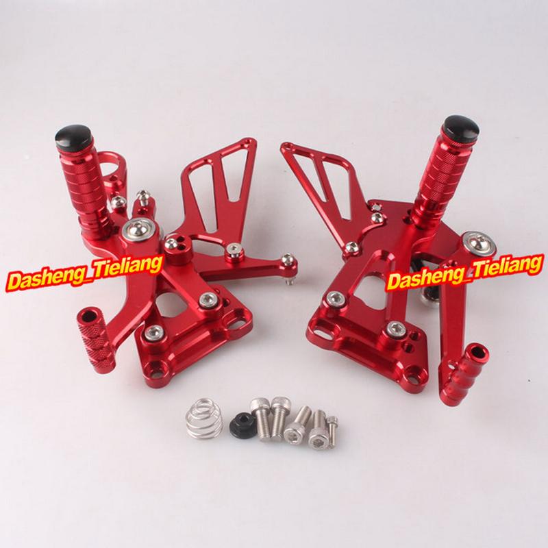 Pedals Adjustable Foot Pegs Rear Set Footrests Kit For S1000RR 2008 2009 2010 2011 2012 2013 2014 Motorcycle Accessory Parts
Pedals Adjustable Foot Pegs Rear Set Footrests Kit For S1000RR 2008 2009 2010 2011 2012 2013 2014 Motorcycle Accessory Parts