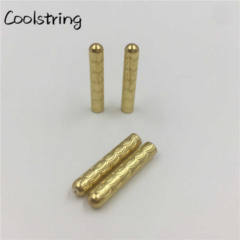 4pcs/Set Shoelaces Metal Aglets 4x22mm Inspired Seamless Gold Tips For Sweatshirt Hood Laces Quality Shoestring Ends