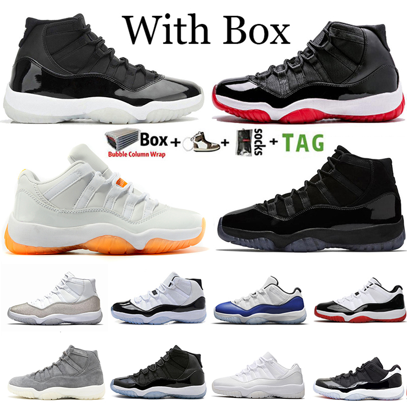 2021 Newest Arrive Jumpman High OG 11 11s Mens Basketball Shoes 25th Anniversary Bred UNC Cap and Gown Concord Space jam Win Like Sneakers Sport Trainers Size13
2021 Newest Arrive Jumpman High OG 11 11s Mens Basketball Shoes 25th Anniversary Bred UNC Cap and Gown Concord Space jam Win Like Sneakers Sport Trainers Size13