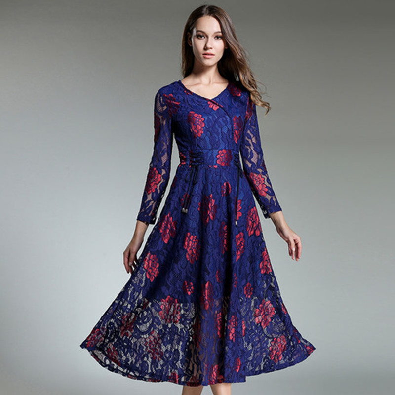 ZAWFL Women dress Spring Long sleeved lace Elegant Slim High waist vintage Hollow out party 210525, Picture color
ZAWFL Women dress Spring Long sleeved lace Elegant Slim High waist vintage Hollow out party 210525, Picture color