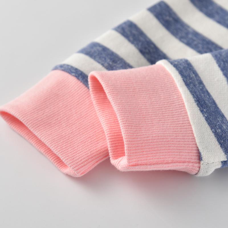 Clothing Sets Infant Toddler Baby Girls Clothes Cute Long Sleeve Hoodie Tops Sweatsuit Pants Headband 3Pcs Kids Outfit Set