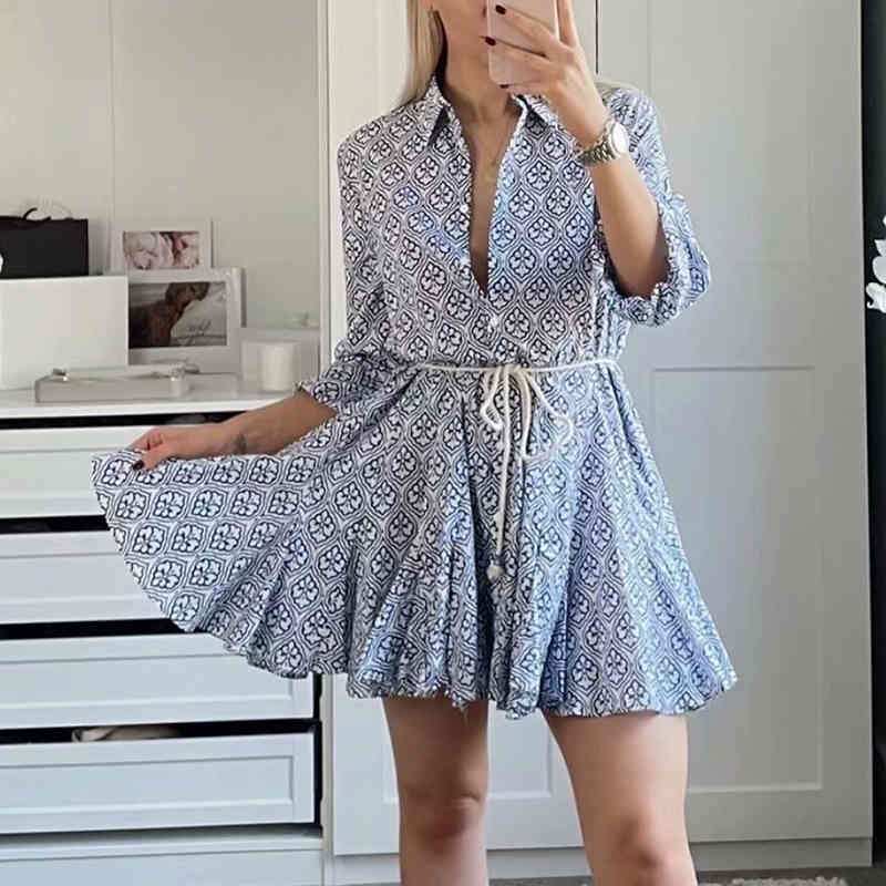 Vintage Women Ruffles Midi Dress Summer Fashion Ladies High Waist Boho es Streetwear Chic Female Sweet 210430