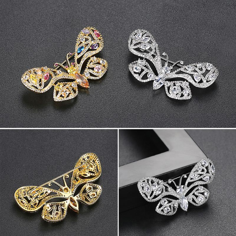 Pins, Brooches Classic Fashion Crystal Rhinestone Butterfly Metal Antique Insect Brooche Women Men Wedding Bridal Party Pin Accessory
Pins, Brooches Classic Fashion Crystal Rhinestone Butterfly Metal Antique Insect Brooche Women Men Wedding Bridal Party Pin Accessory