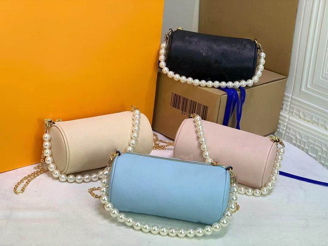2021 Luxurys Womens Handbags Bags Purses Pearl Chain Mini Vintage Drum Cylinder Designers Tote Women Classic Style Genuine Leather Crossbody Shoulder Bag, Yellow
2021 Luxurys Womens Handbags Bags Purses Pearl Chain Mini Vintage Drum Cylinder Designers Tote Women Classic Style Genuine Leather Crossbody Shoulder Bag, Yellow