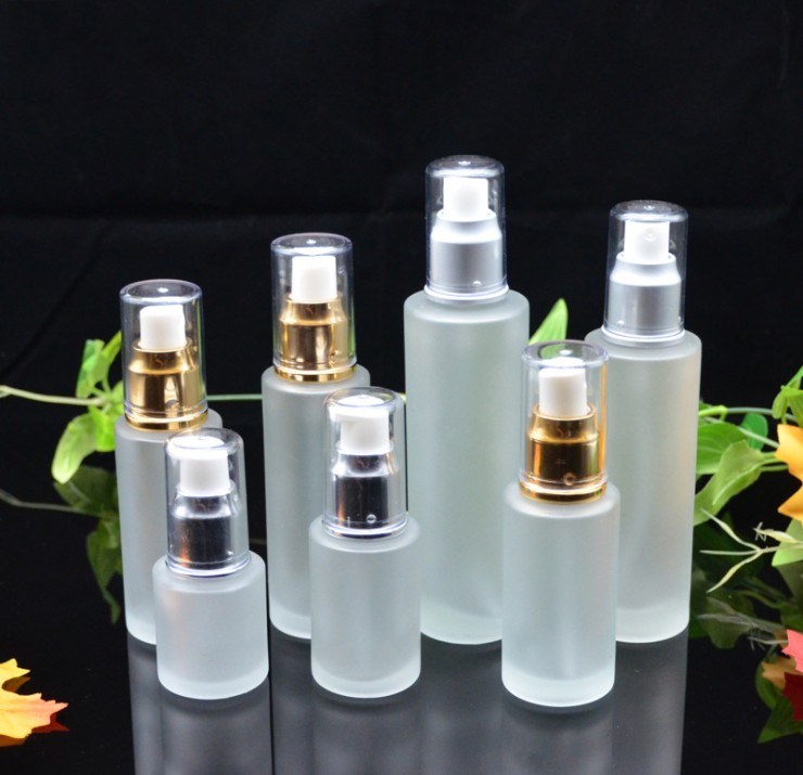 Frosted Glass Bottle Cosmetic Travel Packaging Refillable Lotion Spray Pump Bottles 20ml 30ml 40ml 50ml 60ml 80ml 100ml Cosmetics Container
Frosted Glass Bottle Cosmetic Travel Packaging Refillable Lotion Spray Pump Bottles 20ml 30ml 40ml 50ml 60ml 80ml 100ml Cosmetics Container