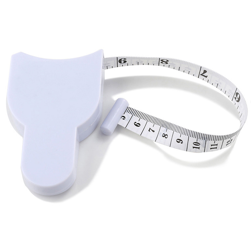 Fitness Fat Caliper Perfect Body Tape Measures Automatic Telescopic Tape Measure Retractable Measuring Tape for Body Waist Hip B9498799