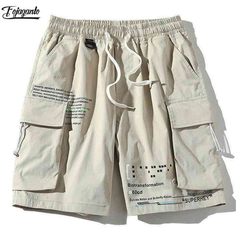 FOJAGANTO Summer Cargo Shorts Men Trend Brand Men's Casual Letter Print Knee Length Pants High Street Wild Male 210629, Beige
FOJAGANTO Summer Cargo Shorts Men Trend Brand Men's Casual Letter Print Knee Length Pants High Street Wild Male 210629, Beige