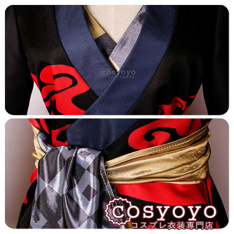 Game Final Fantasy 14 The Lotus Festival Arealm Reborn Kimono Bathrobe Halloween Cosplay Costume Full Set Role Play Clothing Y0913