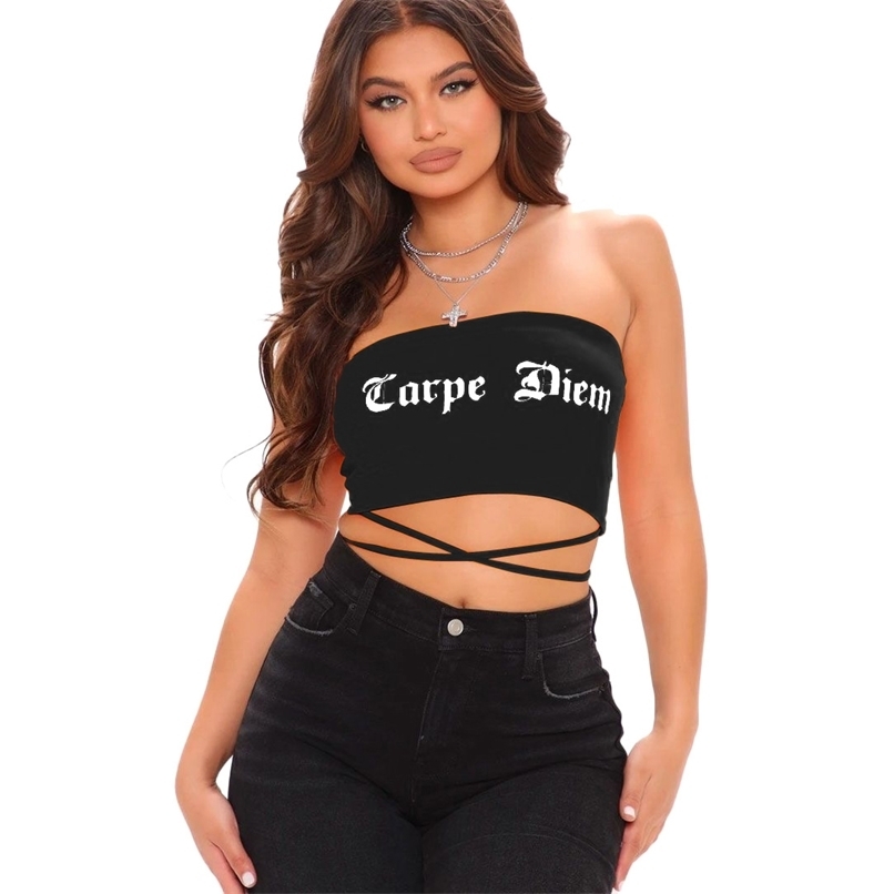 Birthday Outfits For Women Bandage Crop Top Tunic Leisure Vacation Letter Printed Vest Tank Party And Club Wear 210525, Blue 
Birthday Outfits For Women Bandage Crop Top Tunic Leisure Vacation Letter Printed Vest Tank Party And Club Wear 210525, Blue