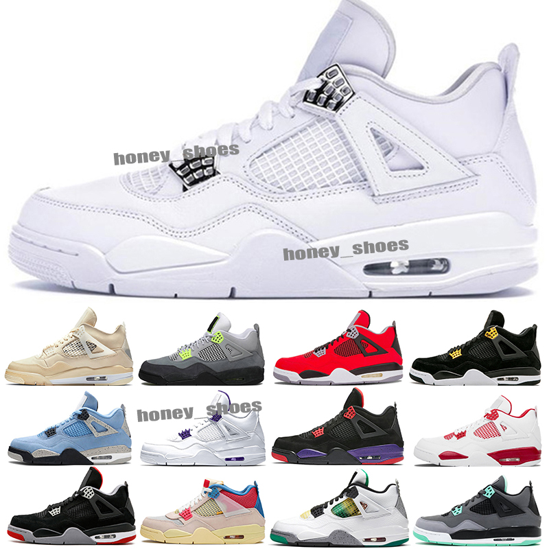 2022 Top Lightning Men Jumpman 4 4s High Basketball Shoes Sail Bred Kaws Fire Red Thunder Taupe Haze University Blue Soft Outdoor Platform 36-46 h12, Color 7
2022 Top Lightning Men Jumpman 4 4s High Basketball Shoes Sail Bred Kaws Fire Red Thunder Taupe Haze University Blue Soft Outdoor Platform 36-46 h12, Color 7