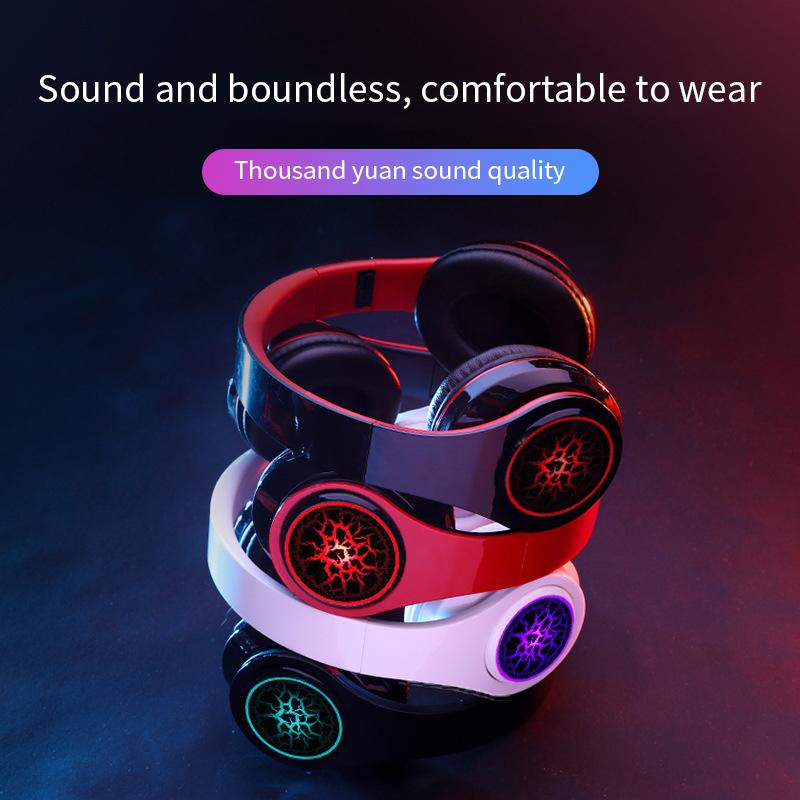Headphones & Earphones B39-1 Wireless Bluetooth LED Lights Gaming Headset Driver Diameter Version WireleEarphone TF Card Supportable
Headphones & Earphones B39-1 Wireless Bluetooth LED Lights Gaming Headset Driver Diameter Version WireleEarphone TF Card Supportable