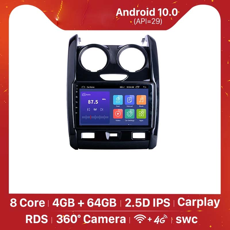 GPS Navigation Touchscreen Car dvd Radio Player For 2015-2020 Renault Duster 2 DIN Android 10.0 9 Inch 2GB RAM 32GB ROM
GPS Navigation Touchscreen Car dvd Radio Player For 2015-2020 Renault Duster 2 DIN Android 10.0 9 Inch 2GB RAM 32GB ROM
