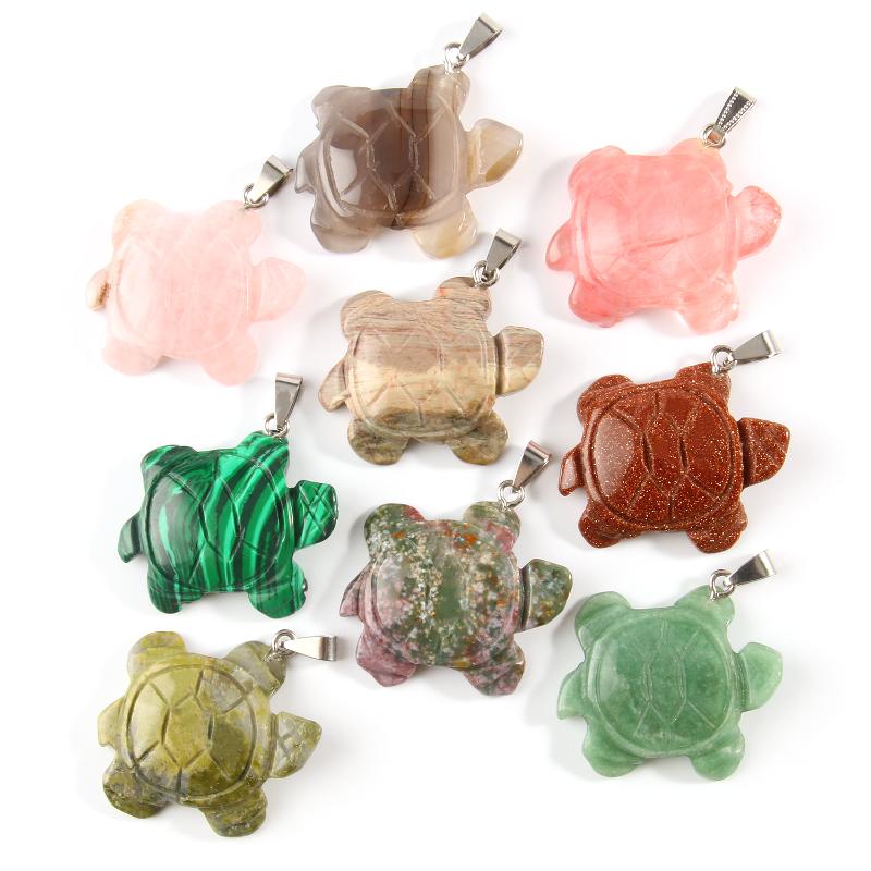 Charms Tortoise Shape Turquoise Aventurine Natural Stone Pendants For Necklaces Making Wholesale All Mixed Material, Bronze;silver
Charms Tortoise Shape Turquoise Aventurine Natural Stone Pendants For Necklaces Making Wholesale All Mixed Material, Bronze;silver