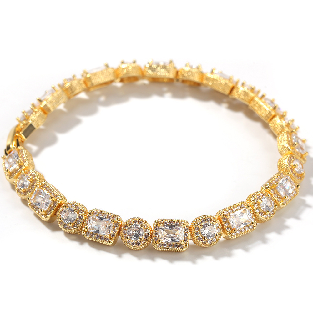 Iced Out Chain Bracelet Square Round Mens Silver Gold Bracelets Fashion Hip Hop Jewelry
Iced Out Chain Bracelet Square Round Mens Silver Gold Bracelets Fashion Hip Hop Jewelry