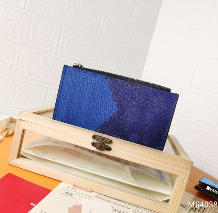 Top quality Genuine Leather Holder Luxurys Designers Fashion handbag Men Women's COIN CARD Holders Black Lambskin Mini Wallets Key Purse Pocket fashionbag_s
Top quality Genuine Leather Holder Luxurys Designers Fashion handbag Men Women's COIN CARD Holders Black Lambskin Mini Wallets Key Purse Pocket fashionbag_s