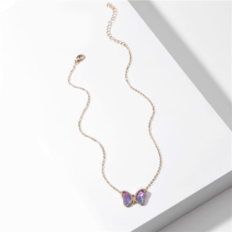 Fashion Jewelry Transparent Acrylic Butterfly Delicate Dainty Pendant Necklace1
Fashion Jewelry Transparent Acrylic Butterfly Delicate Dainty Pendant Necklace1