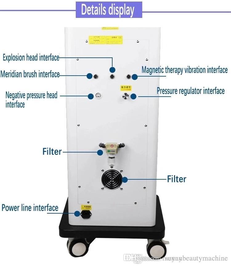 Trending Equipment Multi-function Face lift 80K Ultrasonic Cavitation 5DCarving instrument Rf Vacuum body shaping Slimming Machine